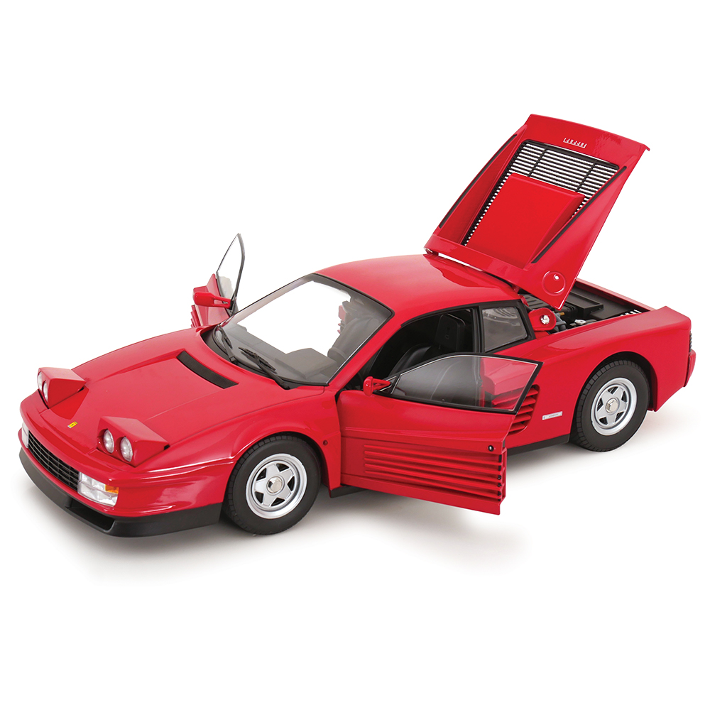 1986 Ferrari Testarossa Red Diecast Model Car | KK Scale