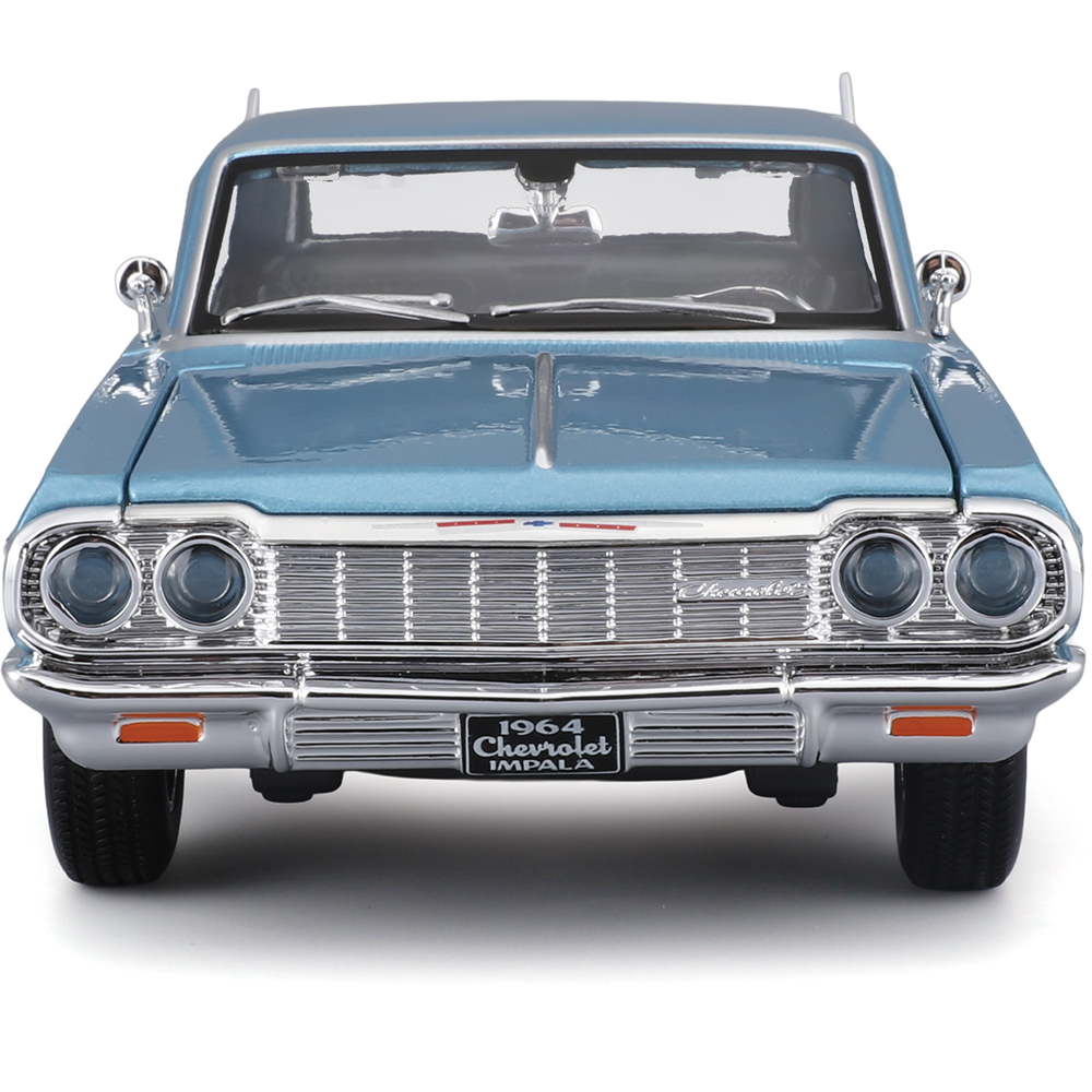 1964 Chevrolet Impala SS Blue Diecast Model Car | Maisto