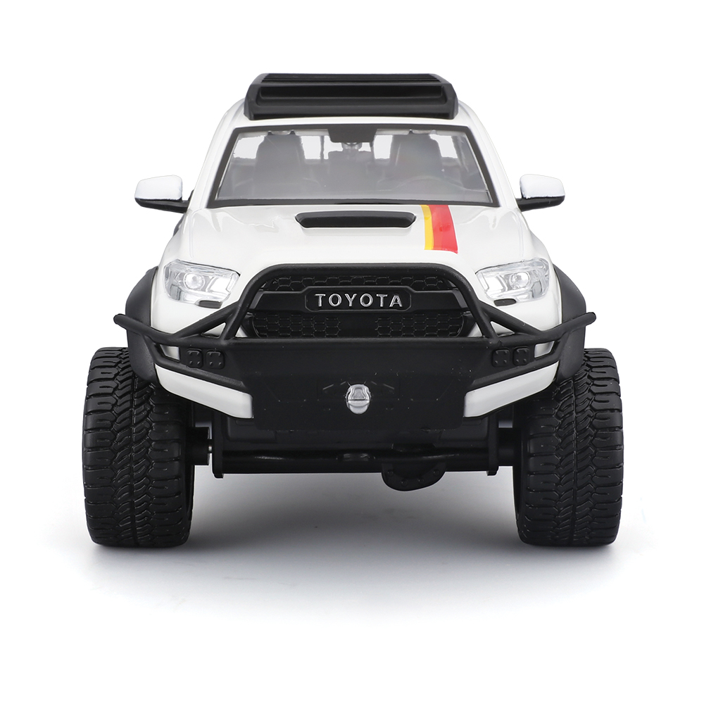 OFF-ROAD 2023 Toyota Tacoma TRD Pro White Diecast Model Truck | Maisto