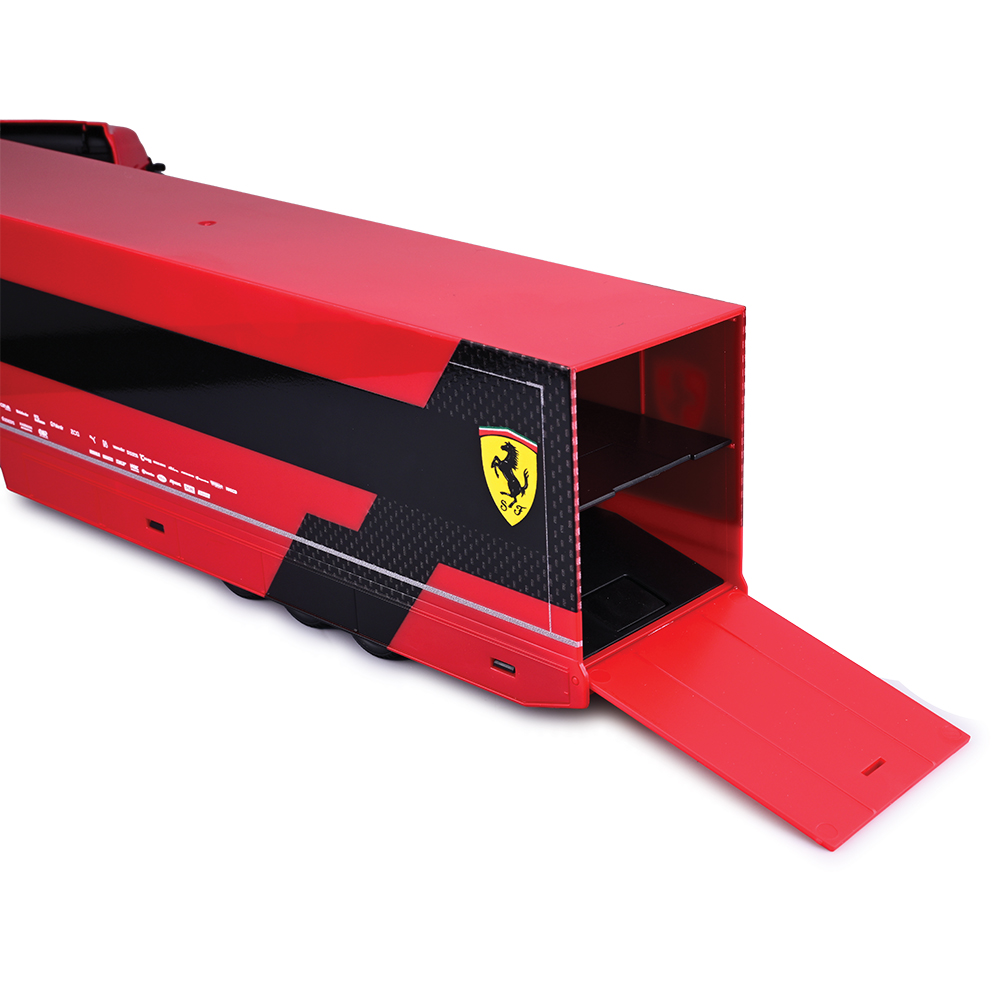 Ferrari Iveco Cab F1 Transporter & + 1 SFR SF23 F1 Car Leclerc #16