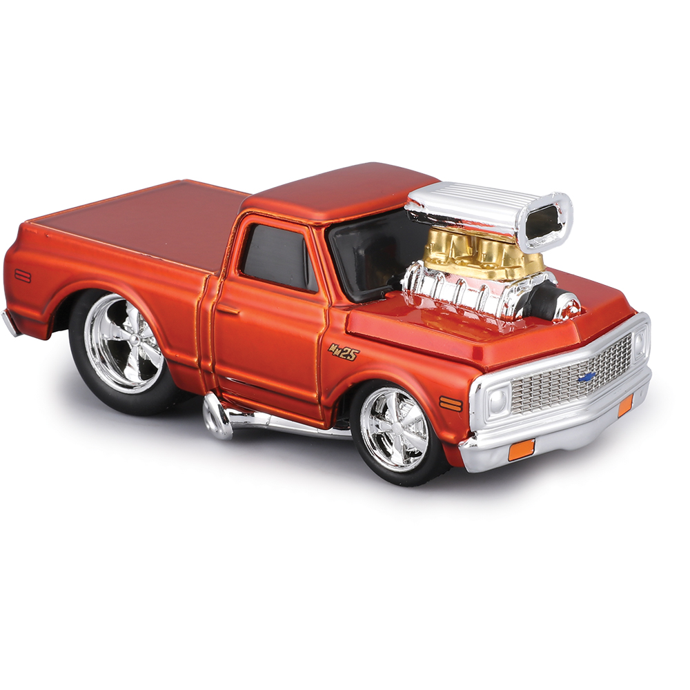 1972 Chevy C-10 Orange Muscle Machines 25th | Muscle Machines