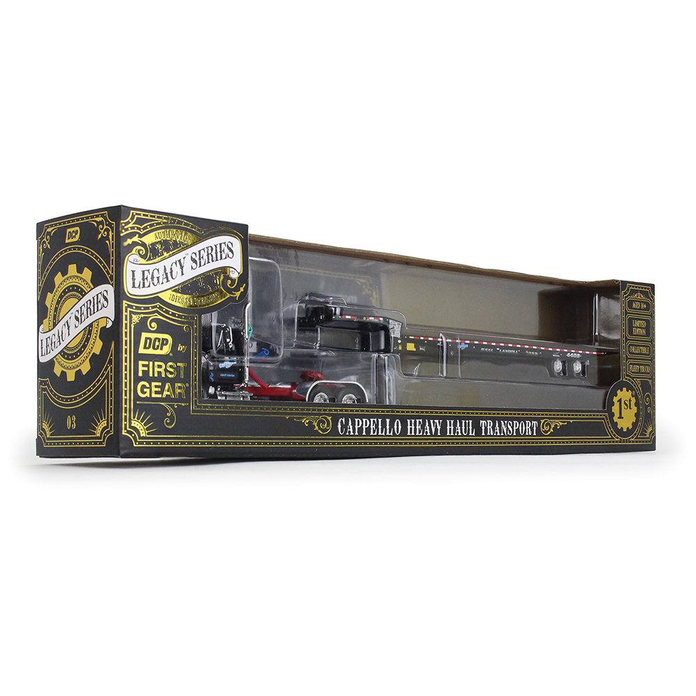 Ford LTL 9000 Day Cab & Landoll 440B-50CA Traveling Axle Trailer