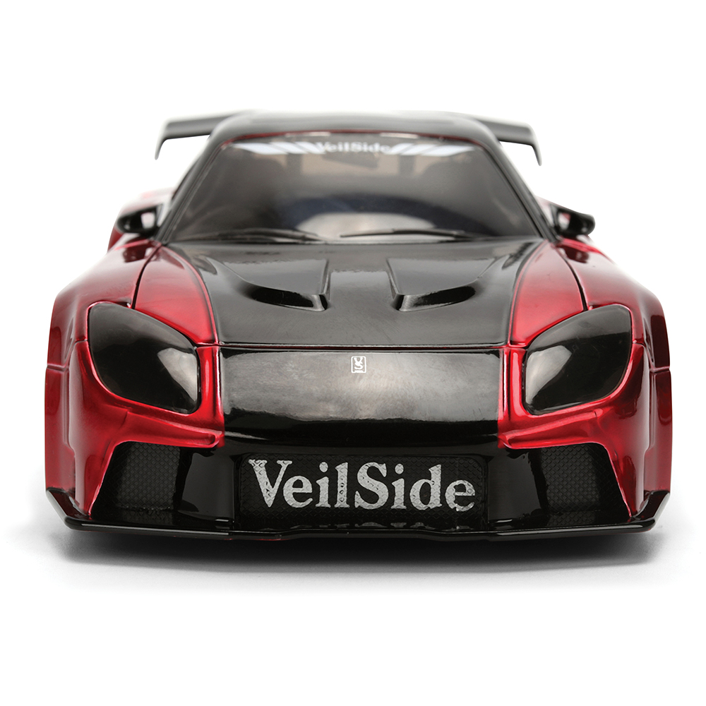 1995 Mazda RX-7 Widebody Red Diecast Model Car | Jada Toys