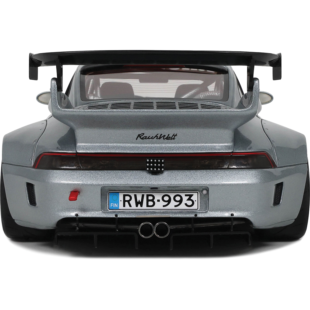2024 RWB Porsche Yuiitsumuni Silver Cast Resin Model Car | GT Spirit
