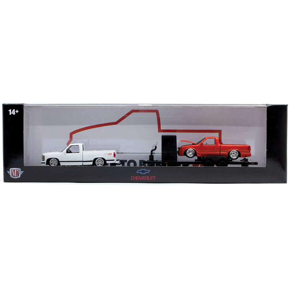 M2マシーン 1995 シボレー S10 & 1993 C1500 SS 454 1995 Chevrolet S10 Custom & 1993 Chevrolet C1500 SS454 | M2 Machines