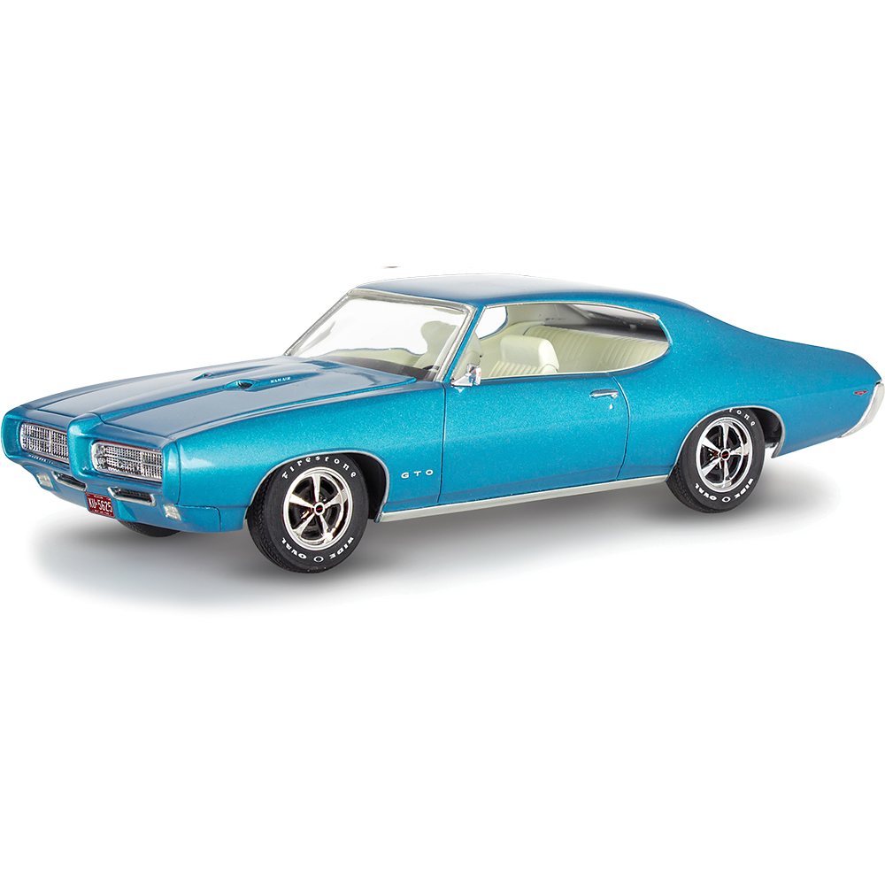 1969 Pontiac GTO Model Kit Plastic Model Kit | Revell 1969 Pontiac GTO Model Kit Plastic Model Kit | Revell