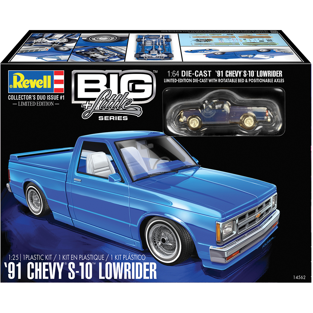 ミニカー Revell Lowrider Chevy S-10 Pickup 1991 Chevy S-10 Lowrider Special Edition Model Kit | Revell