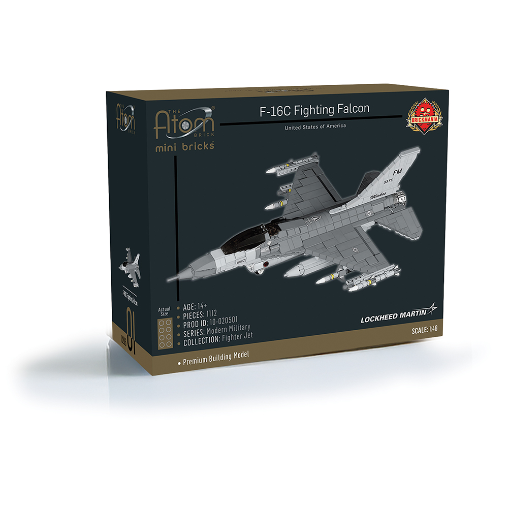 F- 16C Fighting Falcon Building Block Model 1112 Pieces