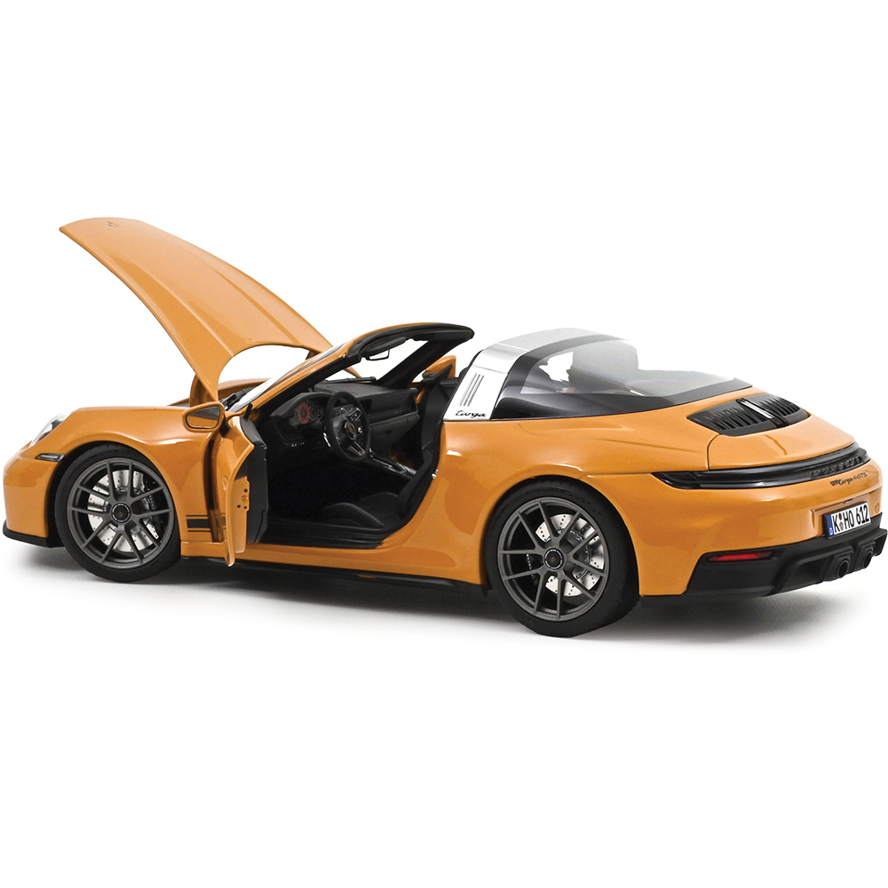 2025 Porsche 911 Targa 4 GTS Bahama Yellow Diecast Model Car | Norev