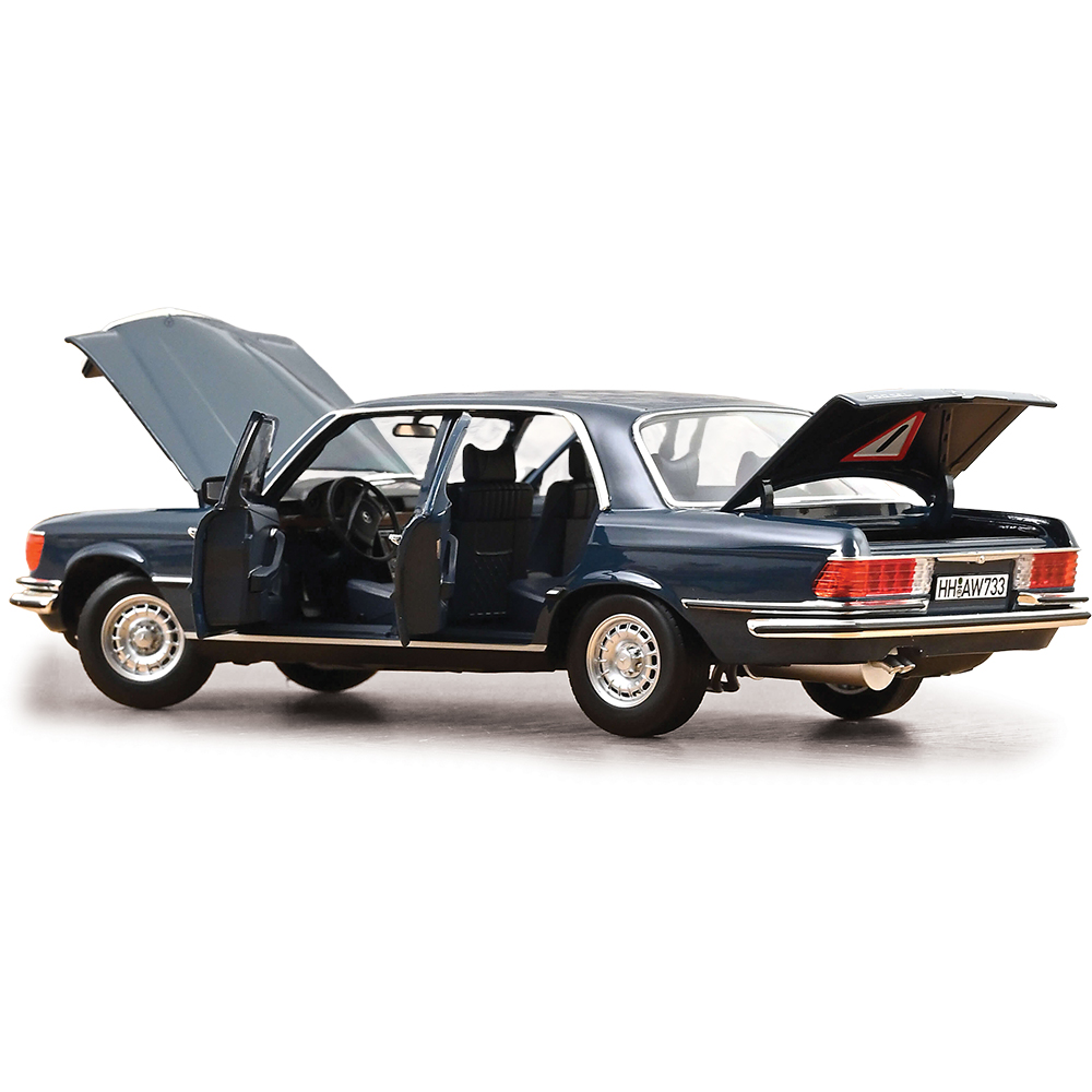 1979 Mercedes-Benz 350 SEL Hansa Blue Diecast Model Car | Norev