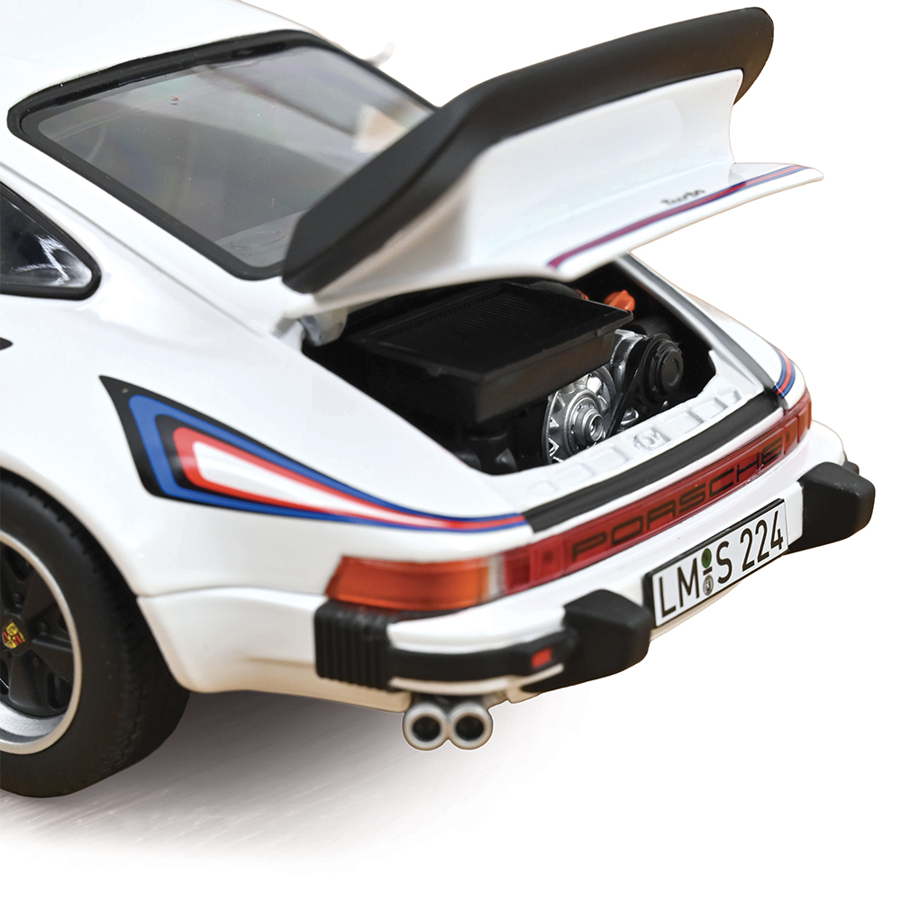Porsche 911 Turbo 3.3 ミニカー 1/18 1980 Porsche 911 Turbo 3.3 White Diecast Model Car | Norev