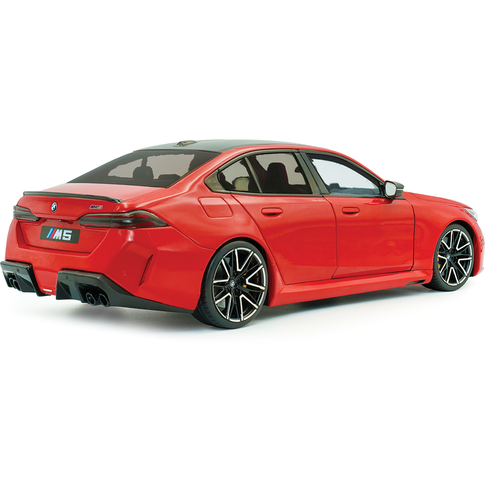 2025 BMW M5 Fire Red Diecast Model Car | Solido