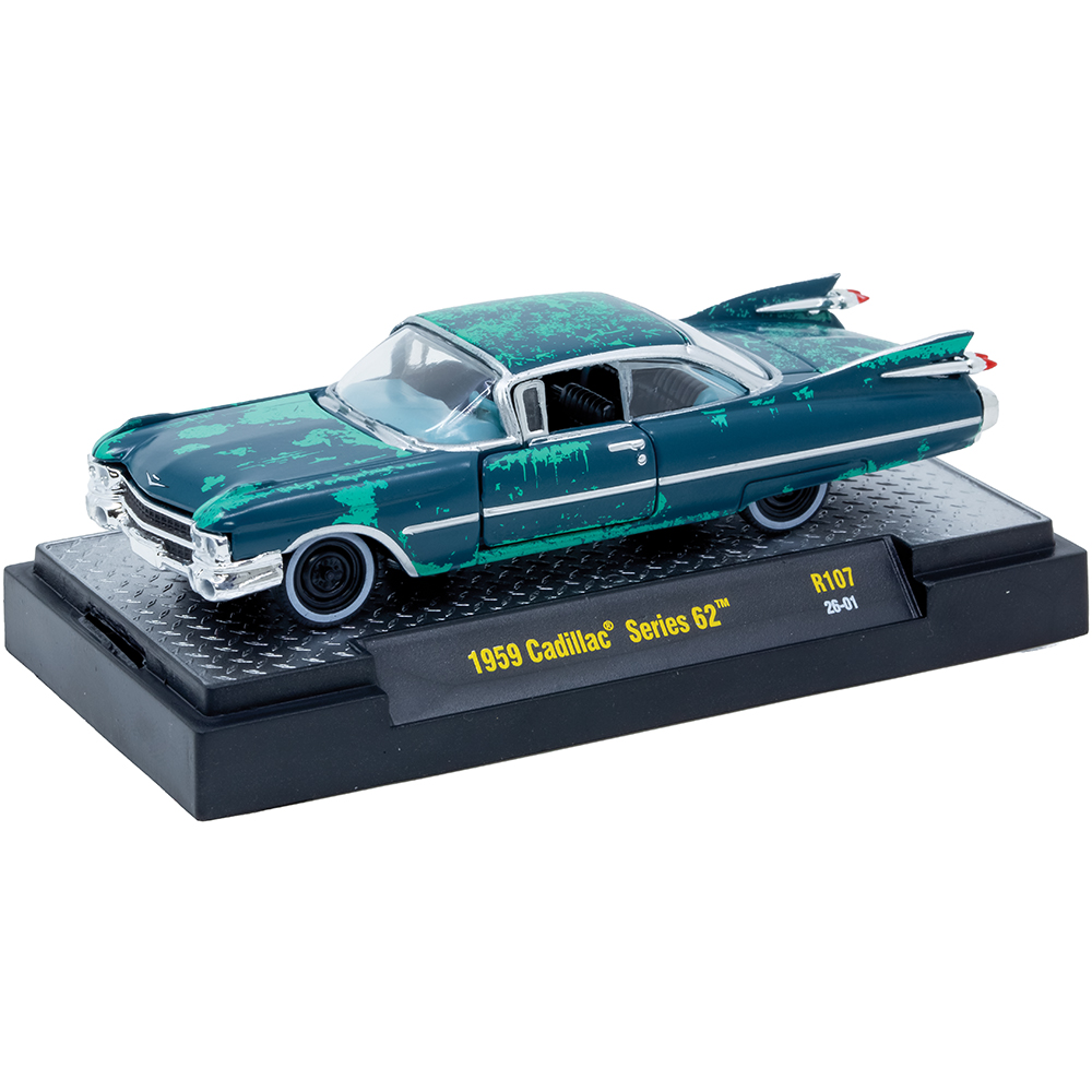 ミニカー M2machines 1959 cadillac series62 1/64 1959 Cadillac Series 62 Distressed | M2 Machines