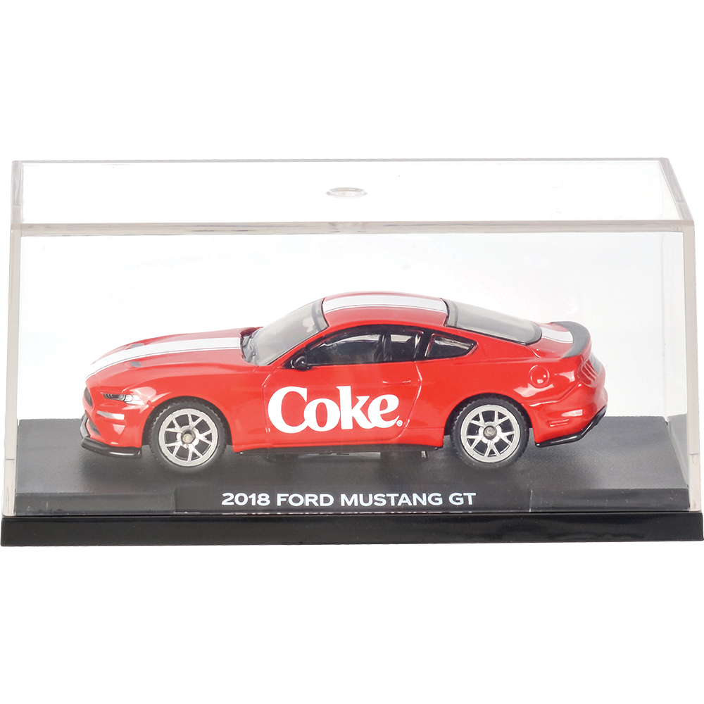 2018 Coca-Cola Ford Mustang GT Diecast Model Car | Motor City Classics