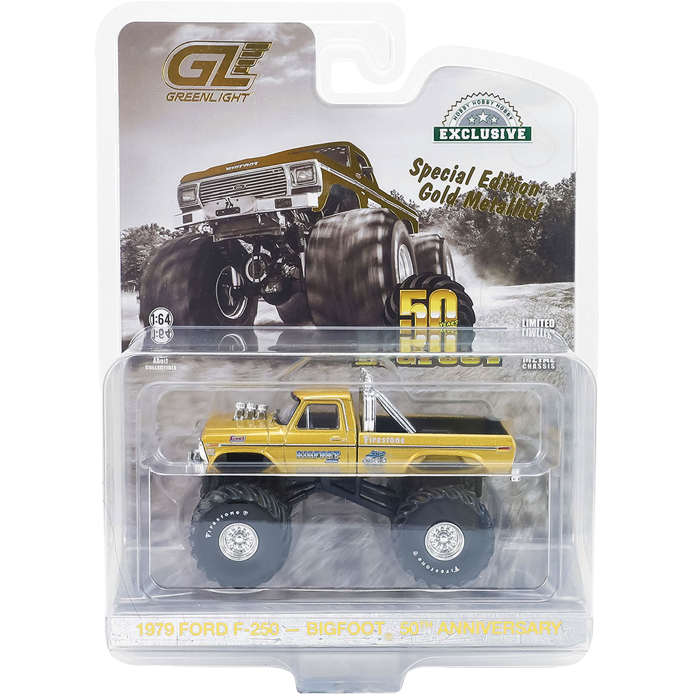 Bigfoot #1 50th Anniversary -1974 Ford F-250 Monster Truck Gold