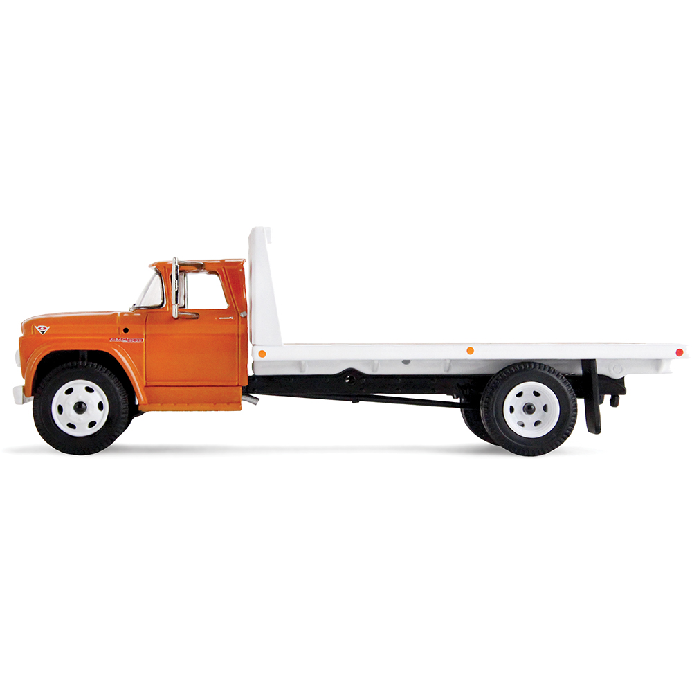 GMC 4000 Flatbed Truck Omaha Orange | Diecast Promotions