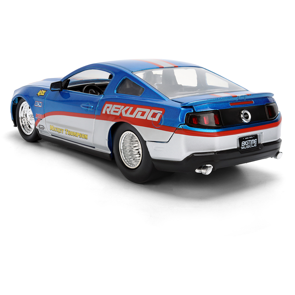 2010 Ford Mustang GT Mickey Thompson Diecast Model Car | Jada Toys