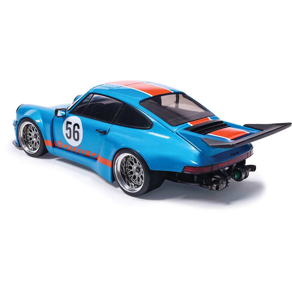 ワンオフカスタム 1/18 Solido ポルシェ 911 KS-R 2026 Porsche KS-R by Khyzyl Saleem Metallic Blue Racer | Solido