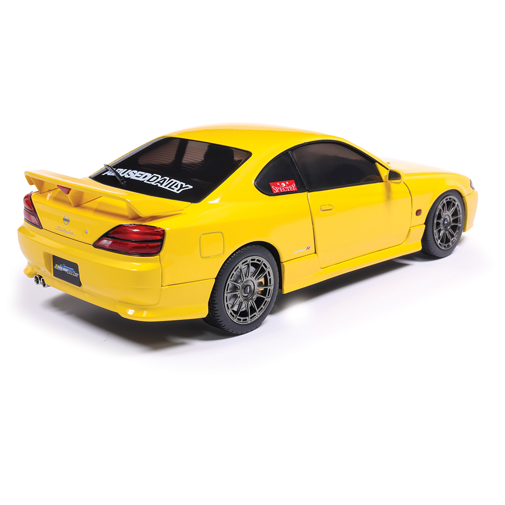 ま*昌様 SOIDOニッサンSILVIA S15 Spec R イエロー 1:1 1999 Nissan Silvia S15 Spec-R Aero Lightning Yellow | Solido