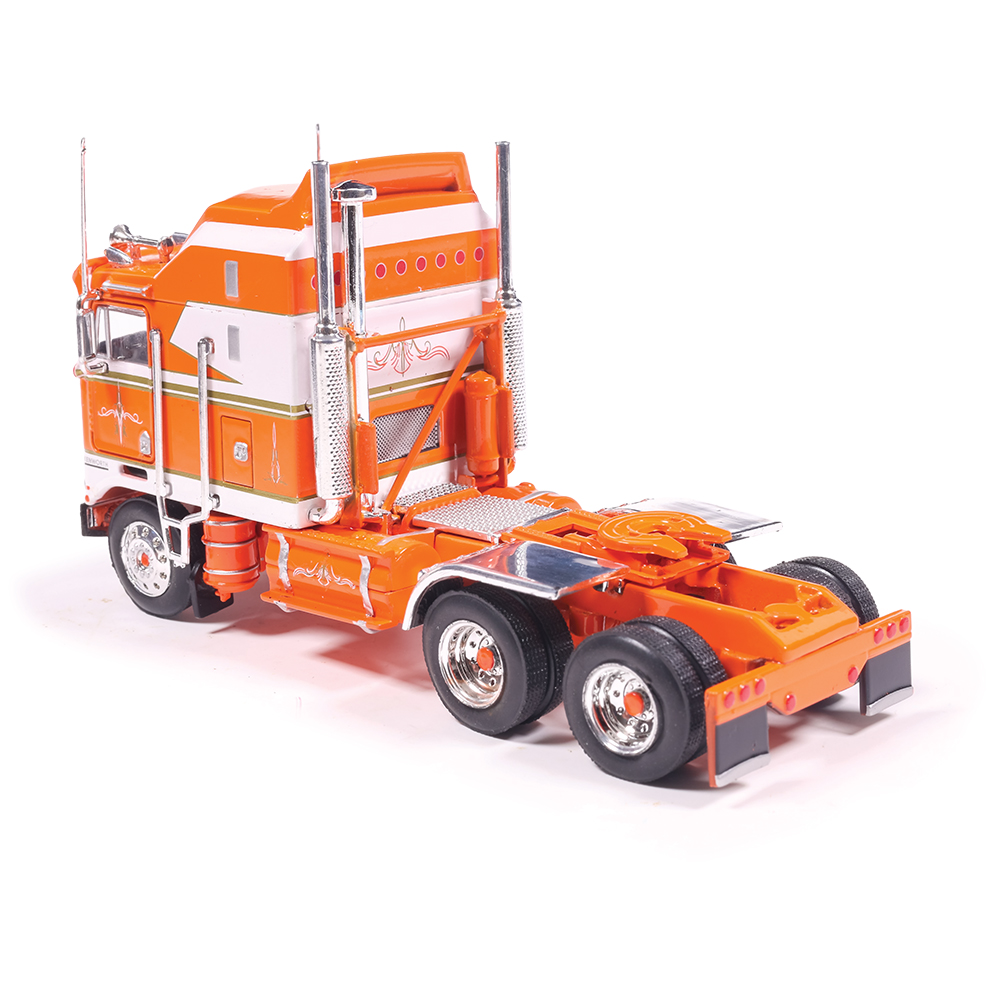 1976 Kenworth K100 Aerodyne Orange Diecast Model Truck | IXO Models