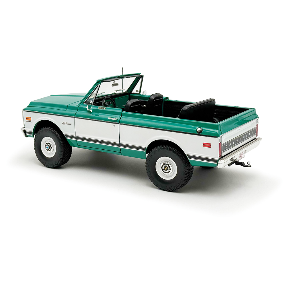 ミニカー 1/18 ACME 1972 CHEVROLET K5 BLAZER 1972 Chevrolet Blazer K/5 CST Route 66 100 Years Medium Green | Acme