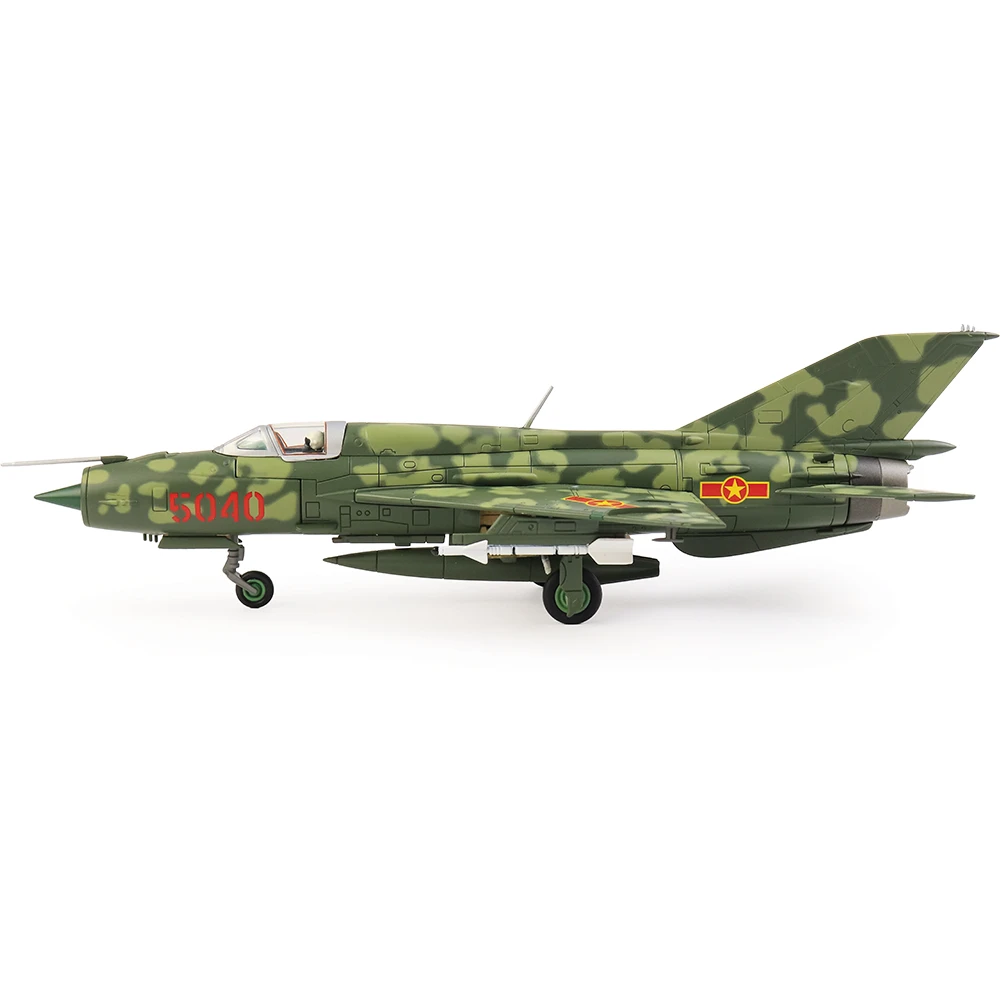 MIG-21 Fishbed 1/72 Die Cast Model Metal | Hobby Master