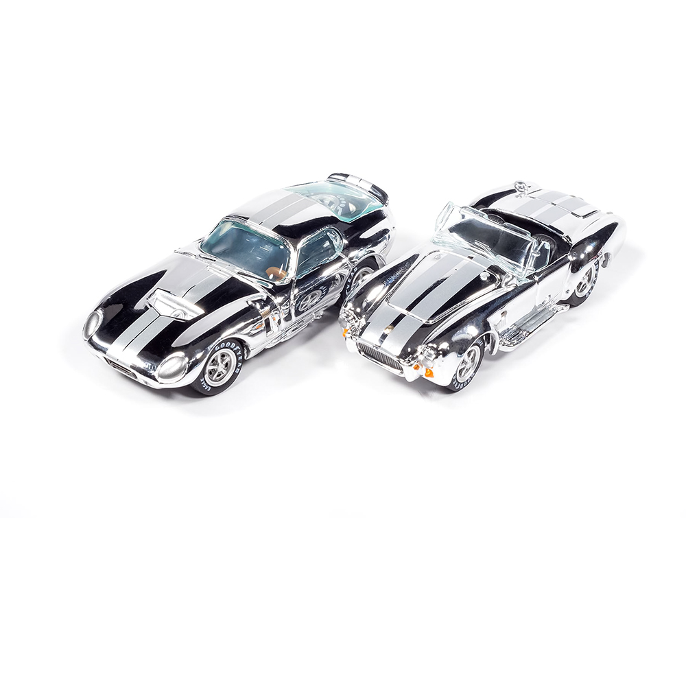 Shelby Cobra 50th Continuation Car & Shelby Cobra Daytona Viking Blue
