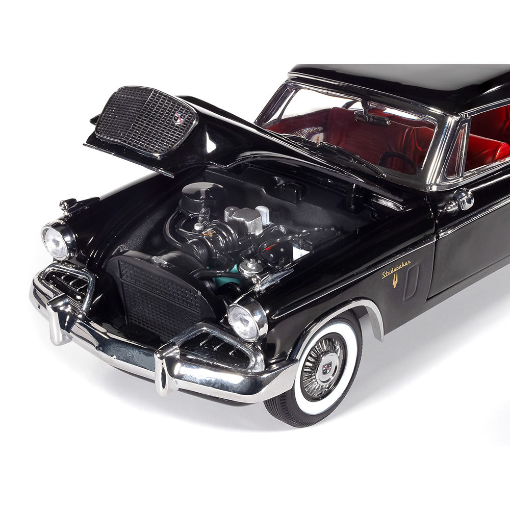 1957 Studebaker Gold Hawk MCACN Midnight Black | Auto World