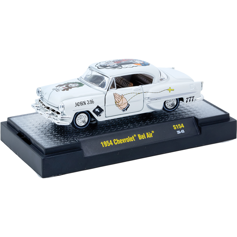 1954 Chevrolet Bel Air -John 3:16 Diecast Model Car | M2 Machines