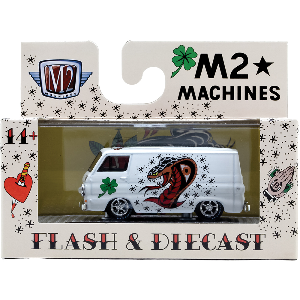 1964 Dodge A100 Panel Van Diecast Model Car | M2 Machines