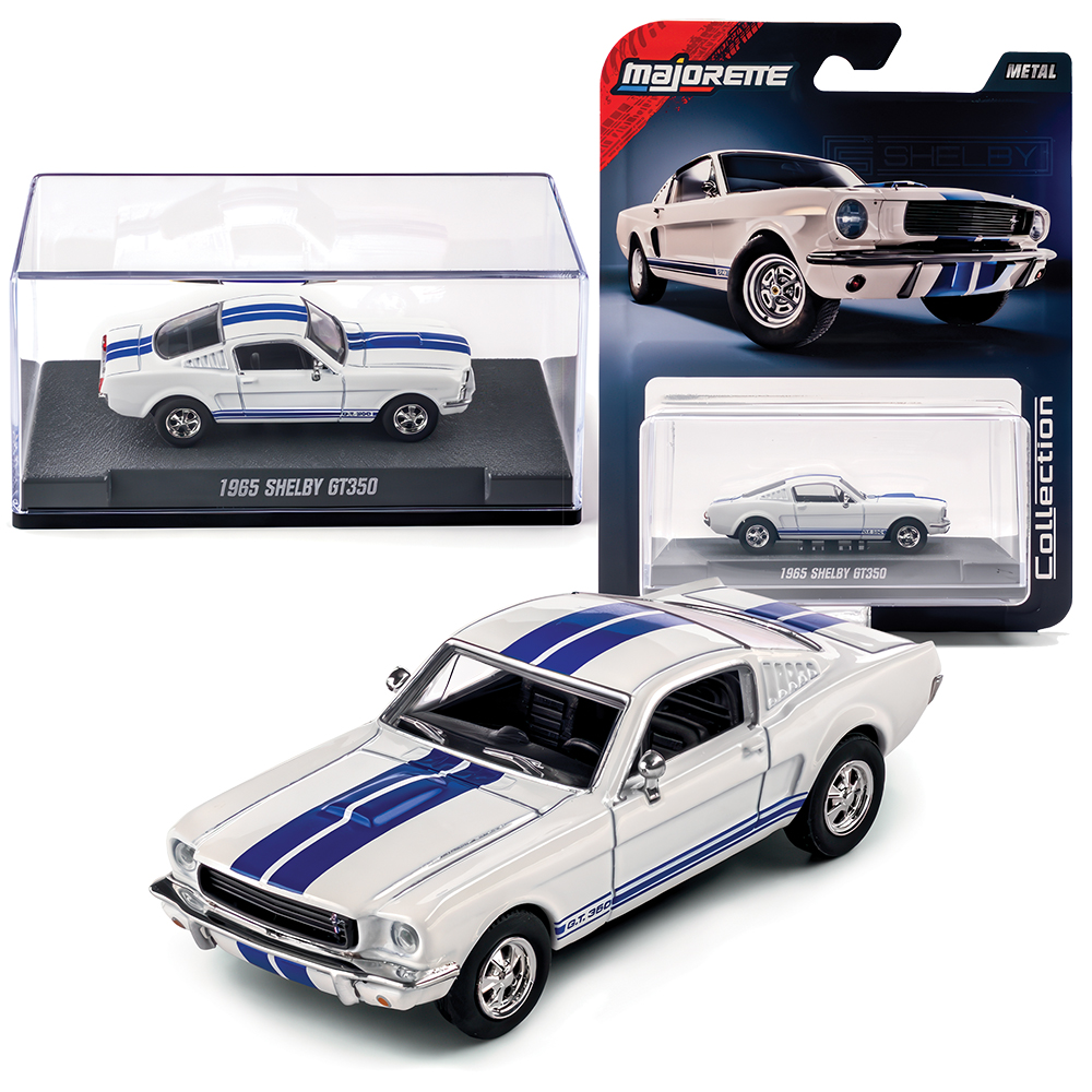 1965 Ford Mustang Shelby GT350 Diecast Model Car | Majorette
