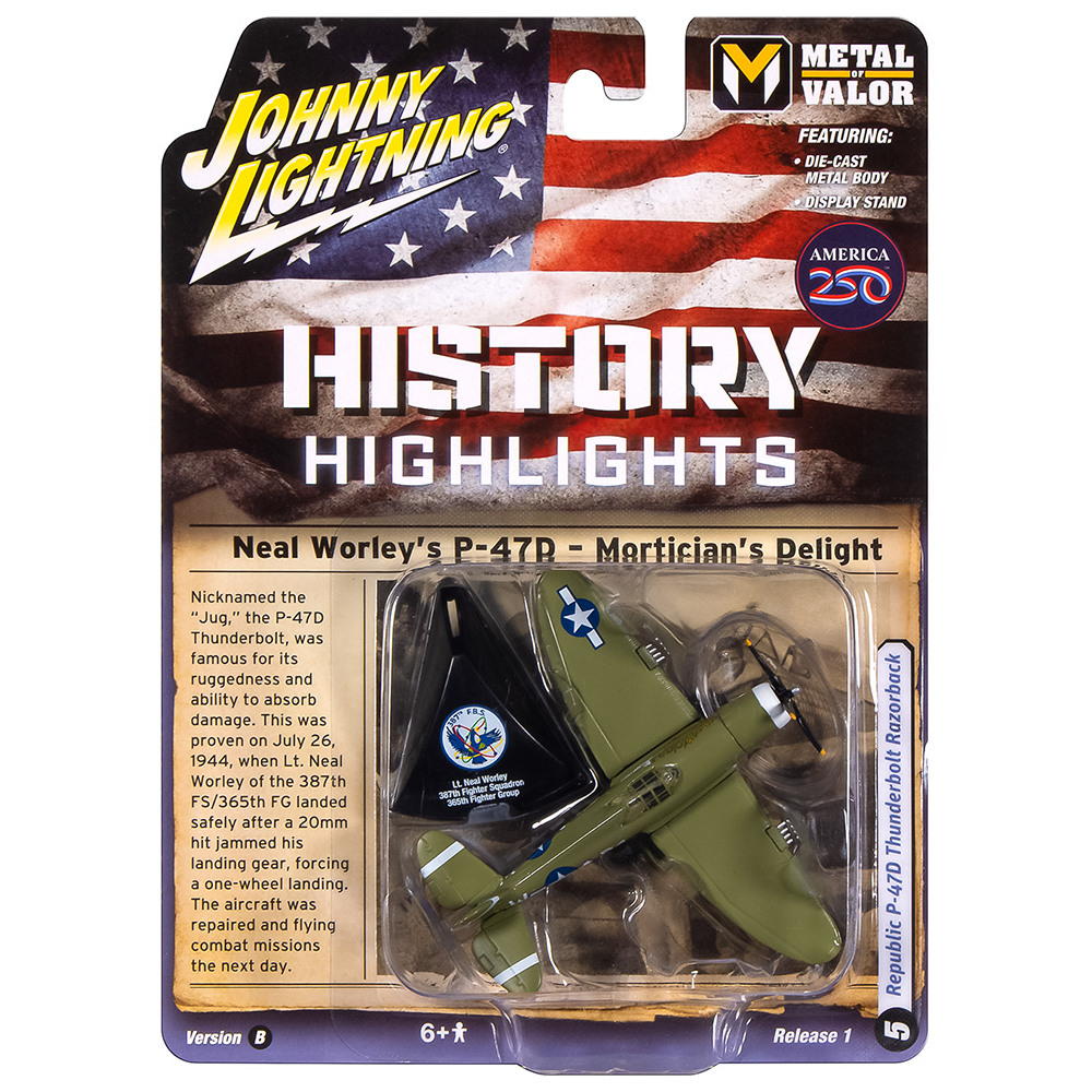 WWII Republic P-47D Thunderbolt Razorback Mortician's Delight