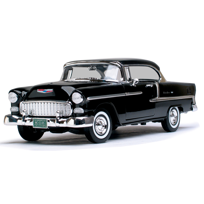 1/18 CHEVY BELAIR 1955 ベルエア 1955 Chevy Bel Air Hardtop Diecast Model Car | Motormax