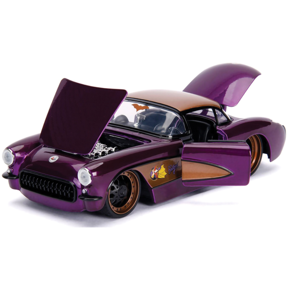 Batgirl 1957 Corvette Bombshell Diecast Model | Jada Toys