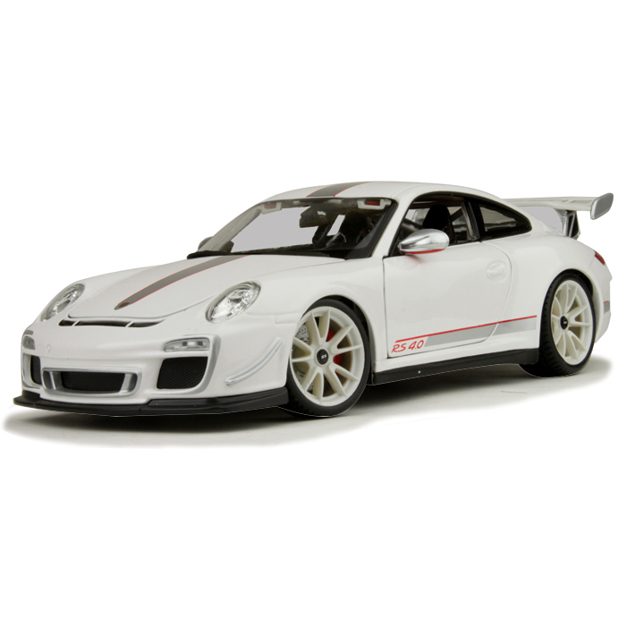 Porsche 911 GT3 RS 4.0 - White 1:18 Scale Diecast Model by