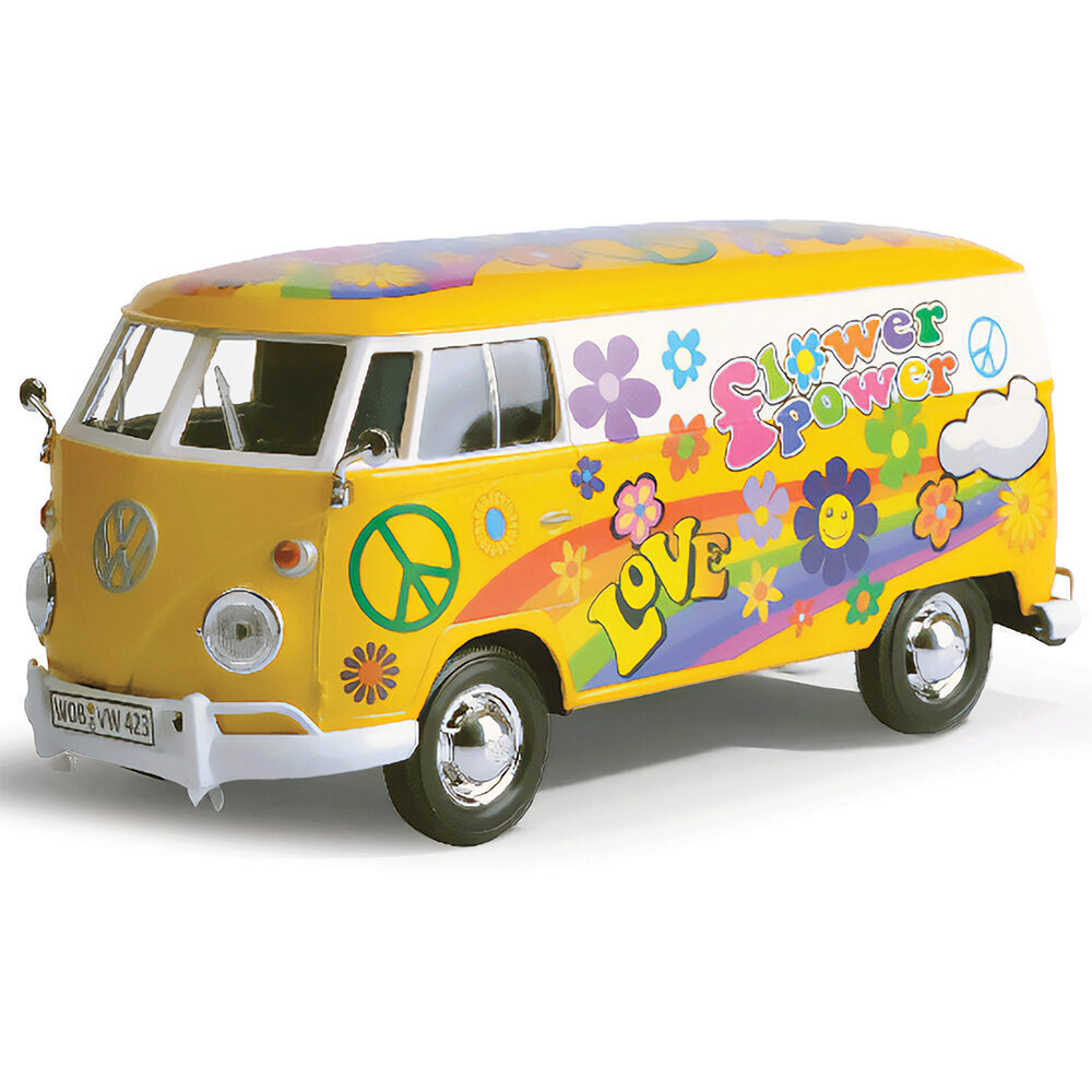 Flower Power VW Microbus Diecast Model | Motormax