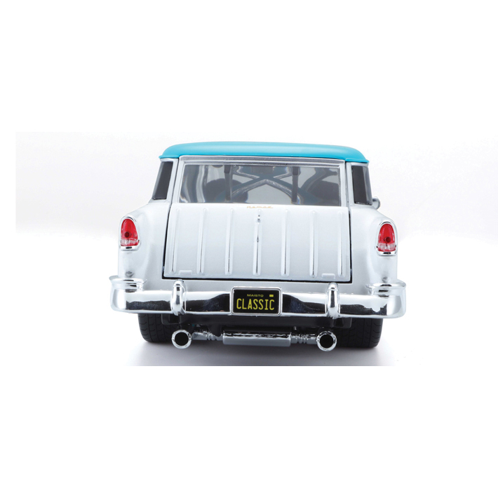 ミニカー Maisto 1955 Chevrolet Nomad 1/18 Diecast Model Car for 1955 Chevrolet Nomad Car Model Classic