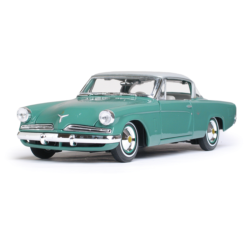 1953 Studebaker Starliner Mint Green Diecast Model Car | Maisto