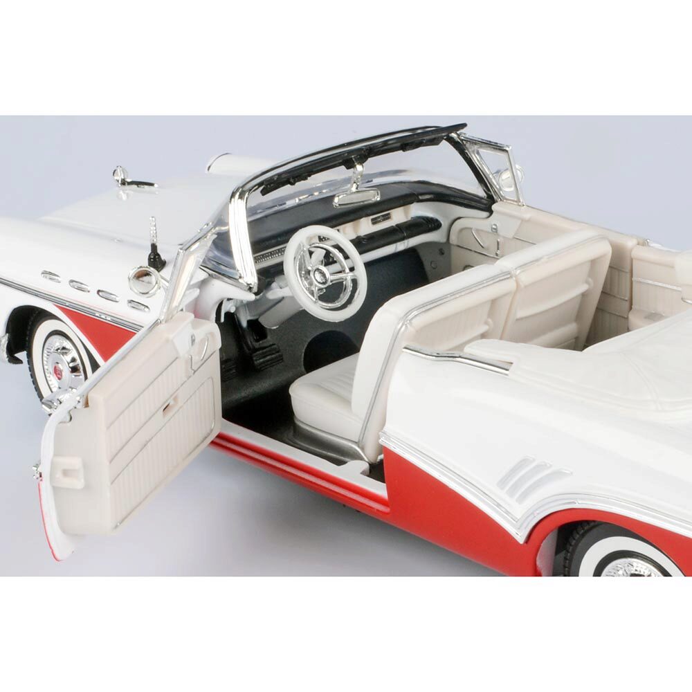 1957 Buick Roadmaster Convertible Red Diecast Model | Motormax