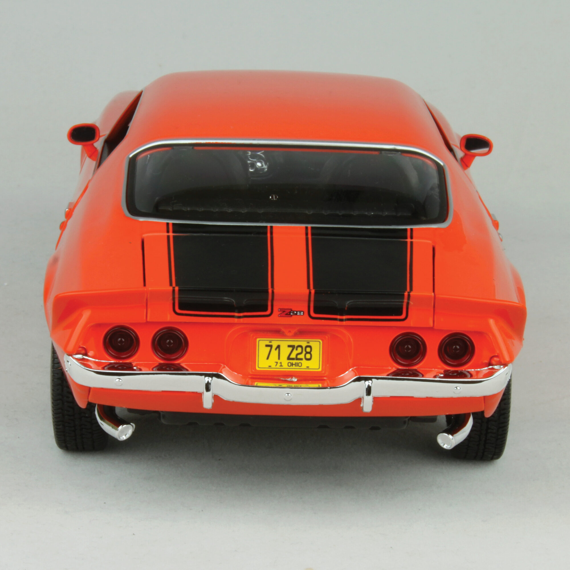1971 Chevrolet Camaro Z/28 Orange Diecast Model Car | Maisto