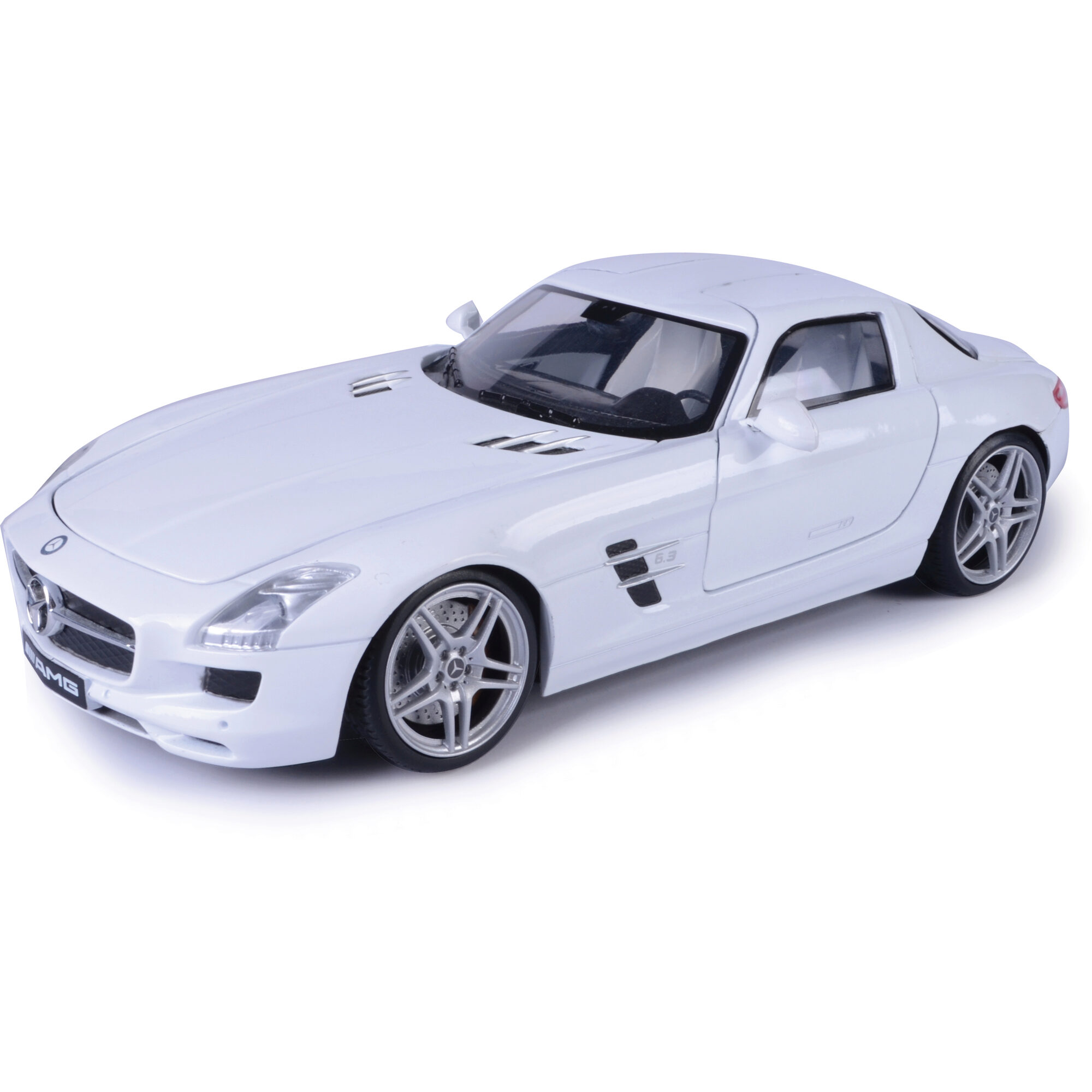 GT AUTOS メルセデス ベンツ SLS AMG ホワイト 1/18 1/18 GTAutos Mercedes-Benz SLS AMG (White) Diecast Car Model