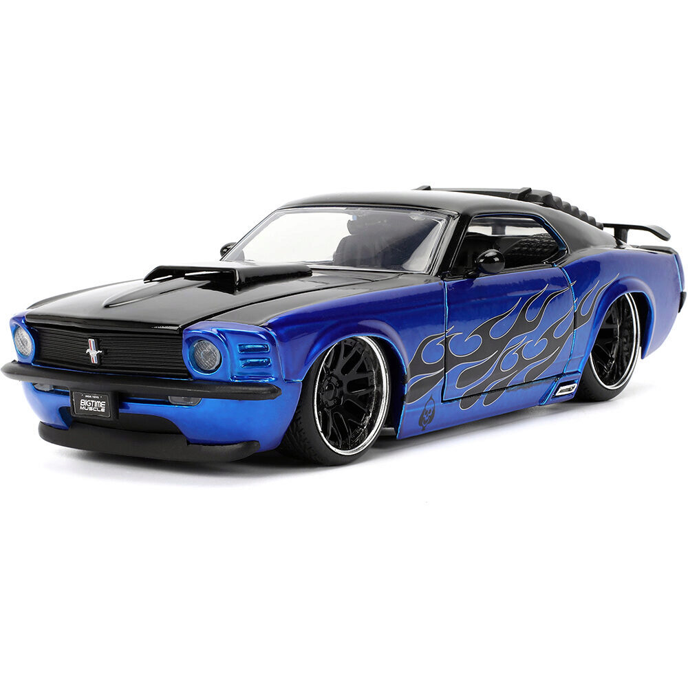 1/24 フォード MUSTANG BOSS 429 1970 1970 Ford Mustang Boss 429 Blue Diecast Model Car | Jada Toys