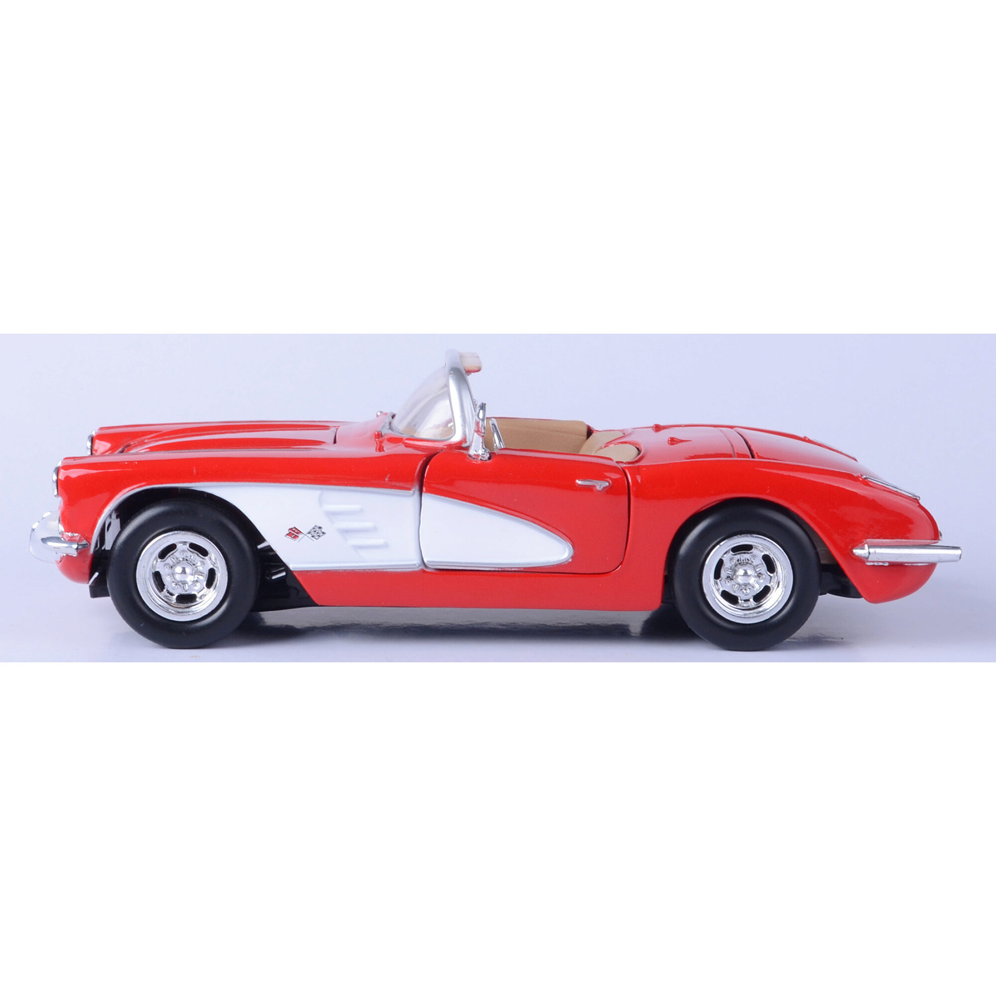 1959 Corvette Red Diecast Model Car | Motormax