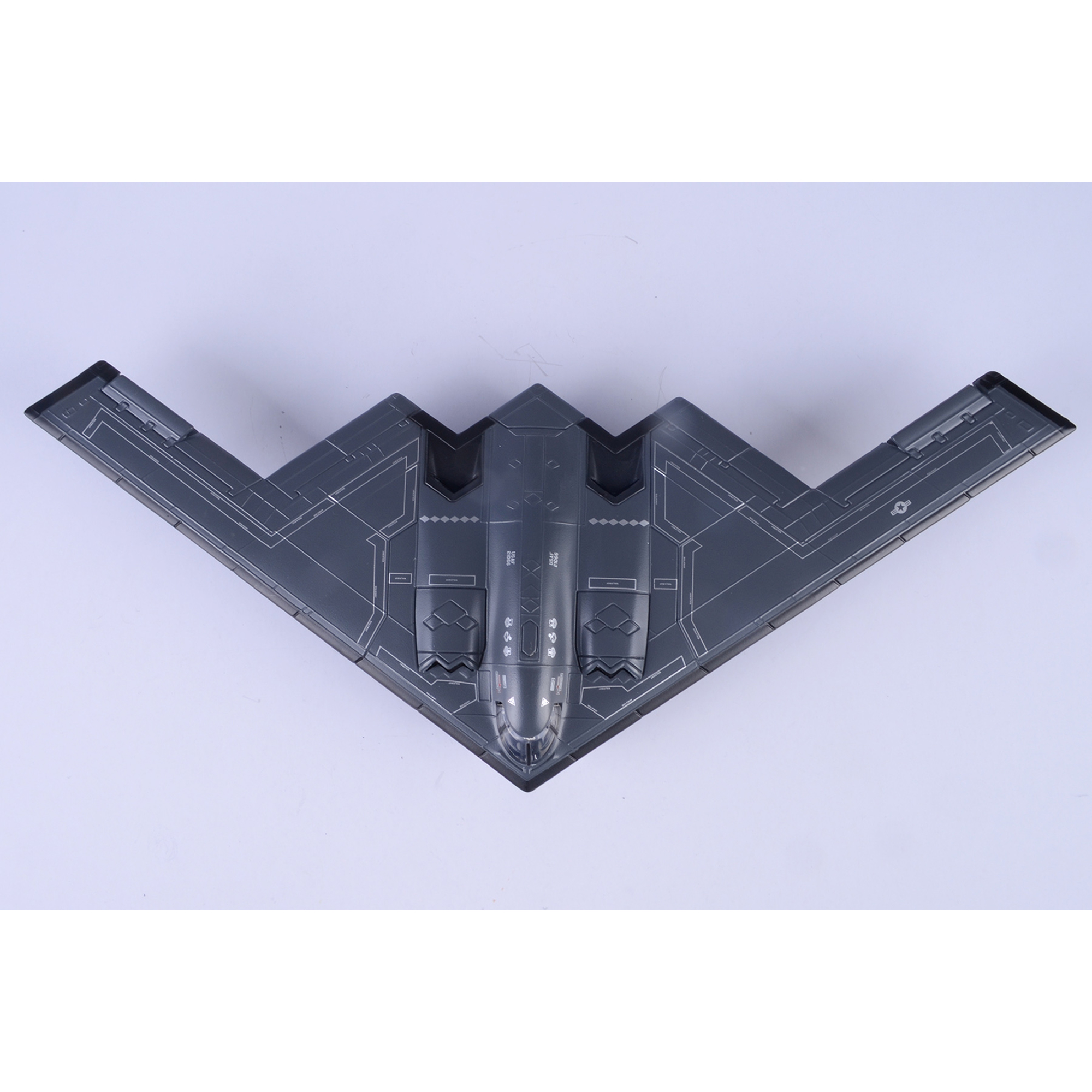 brown b2 飛行機模型 Amazon.co.jp: freneci デスクトップ用の米国空軍B2モデル1：200