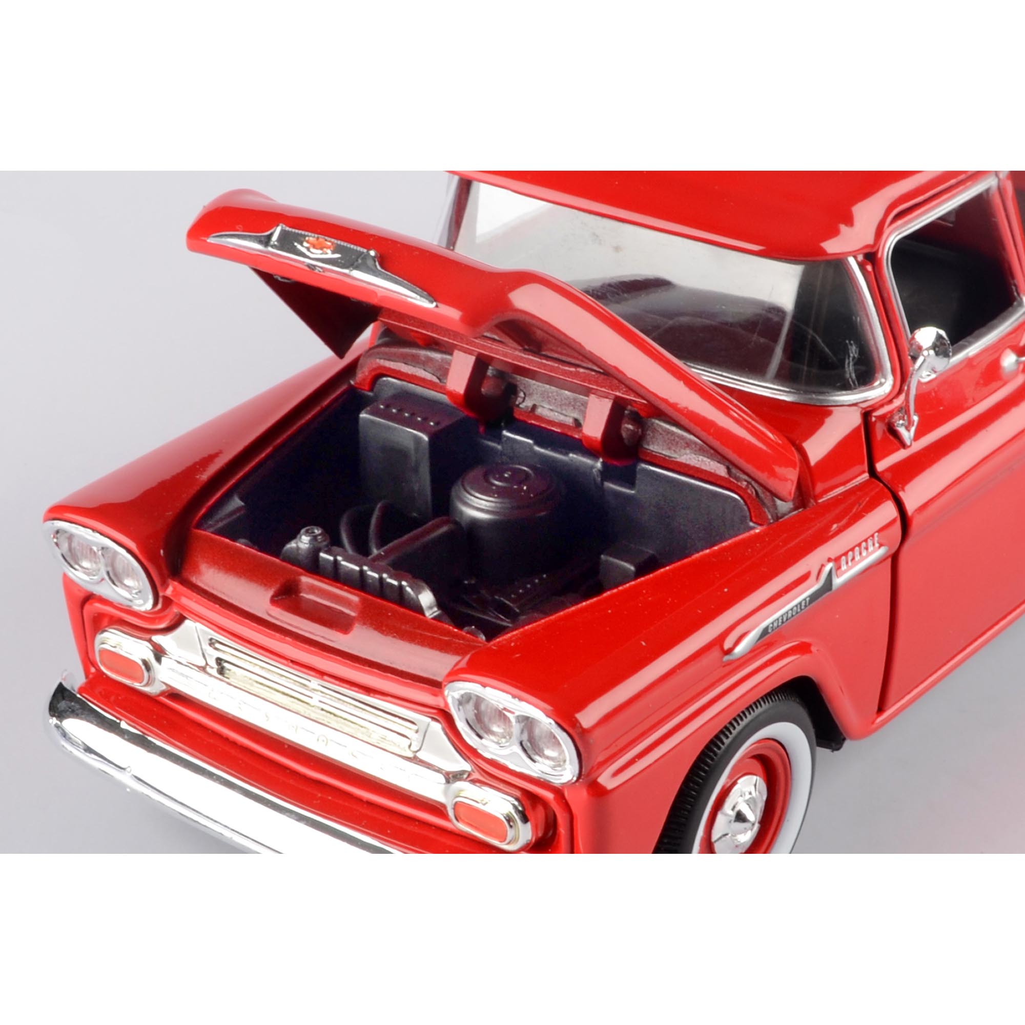 1958 Chevy Apache Fleetline Pickup Diecast Model Truck