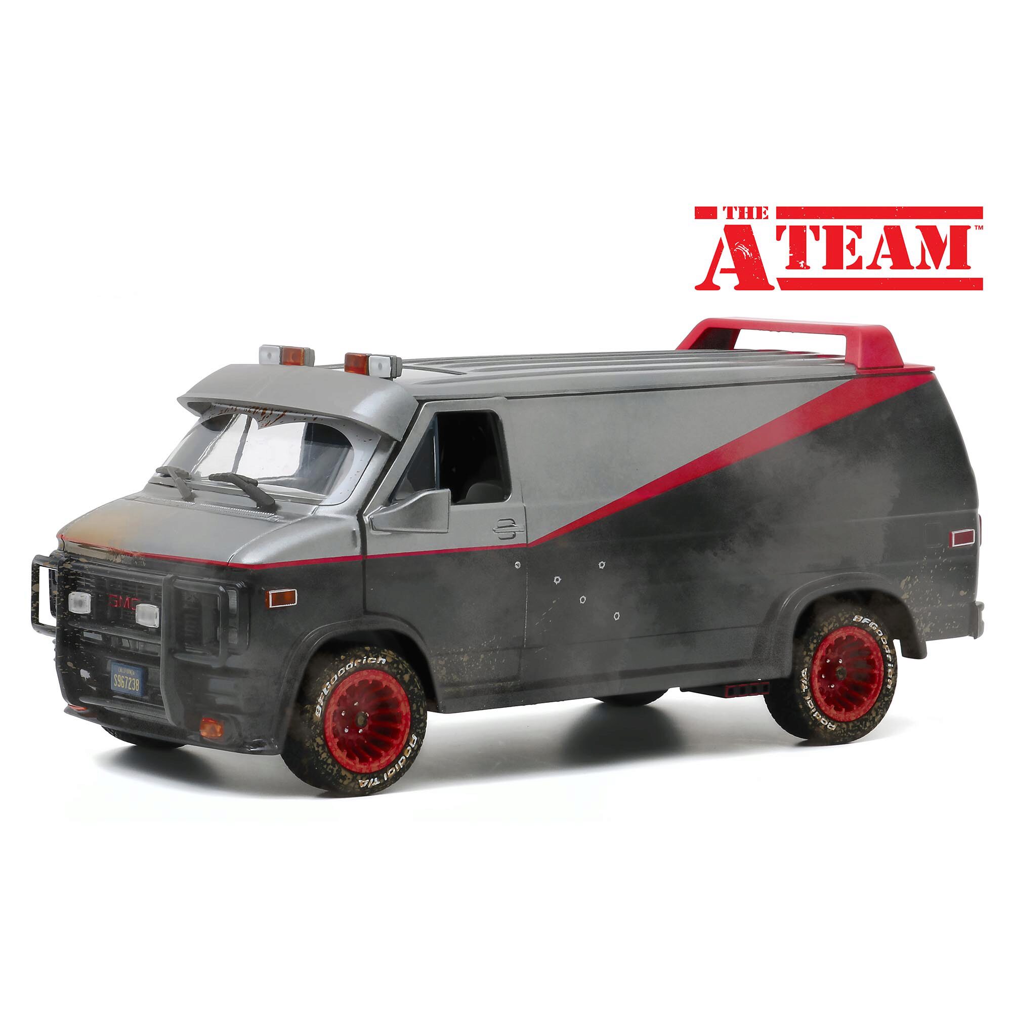 The A-Team Weathered 1983 GMC Vandura with Bullet Holes