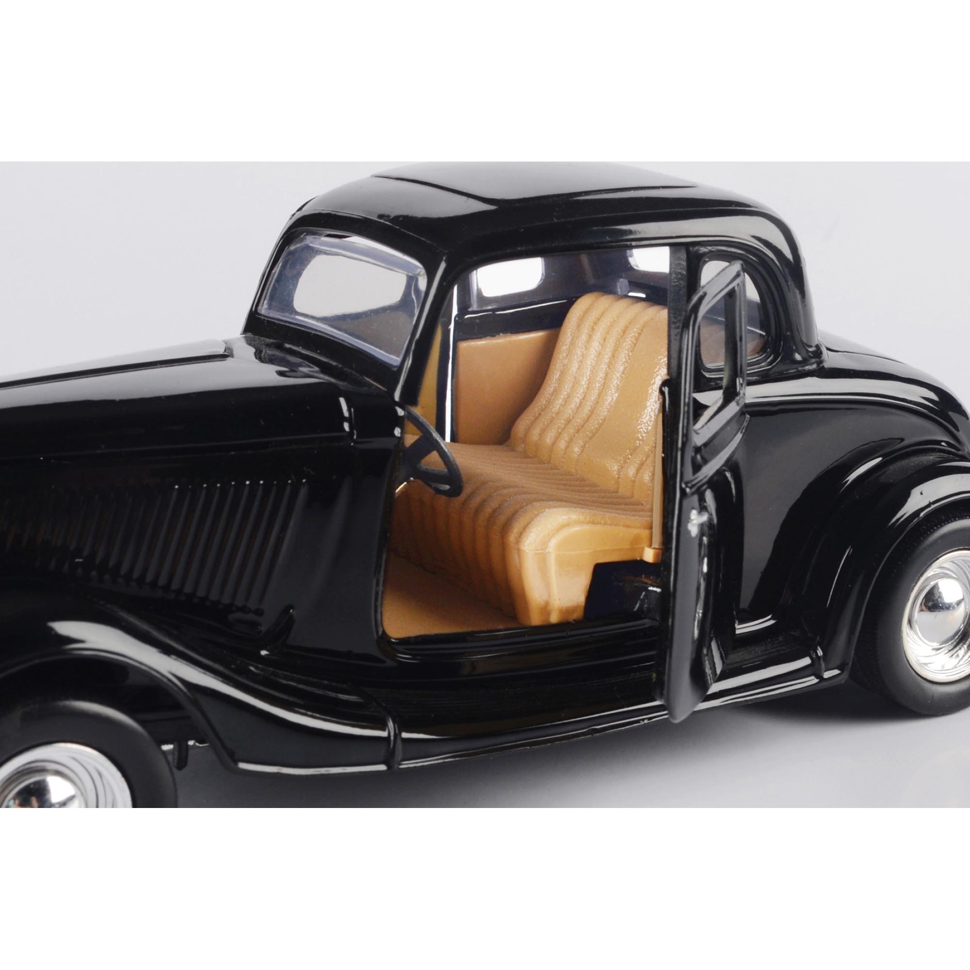 1934 Ford Coupe Hardtop Black Diecast Model Car | Motormax