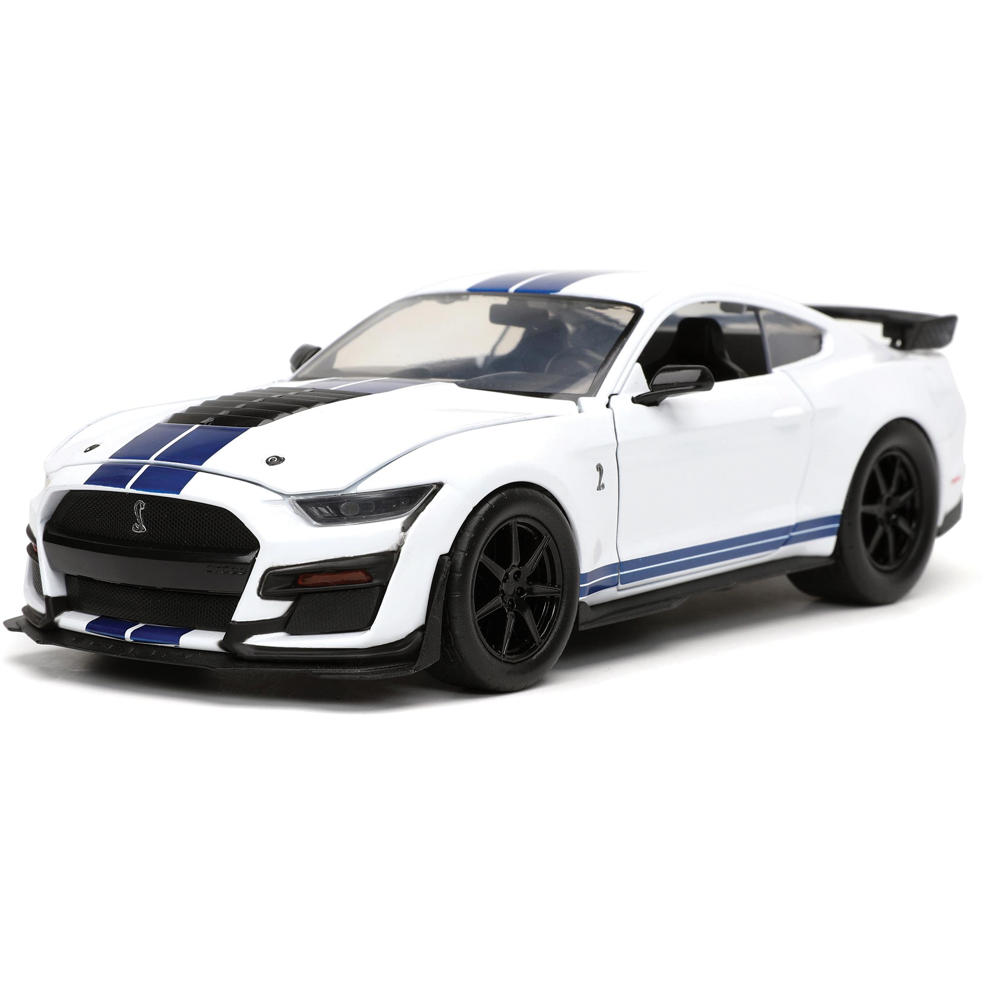 ミニカー 1:24 BTM 2020 FORD MUSTANG SHELBY GT500 2020 Ford Mustang Shelby G.T. 500 BTM Gloss White | Jada Toys