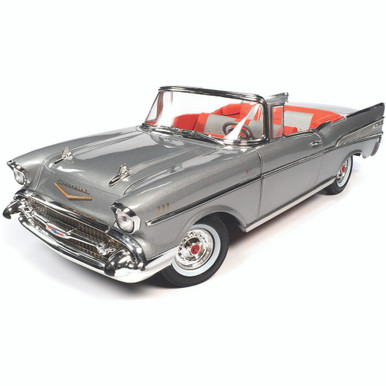 1957 Chevrolet Bel Air Convertible Inca Silver | Auto World