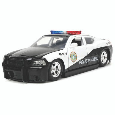 2006 Dodge Charger Police - Fast & Furious 1:24 Scale Diecast